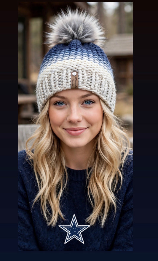 Lakeside Frost handmade beanie by Minnesota Beanies