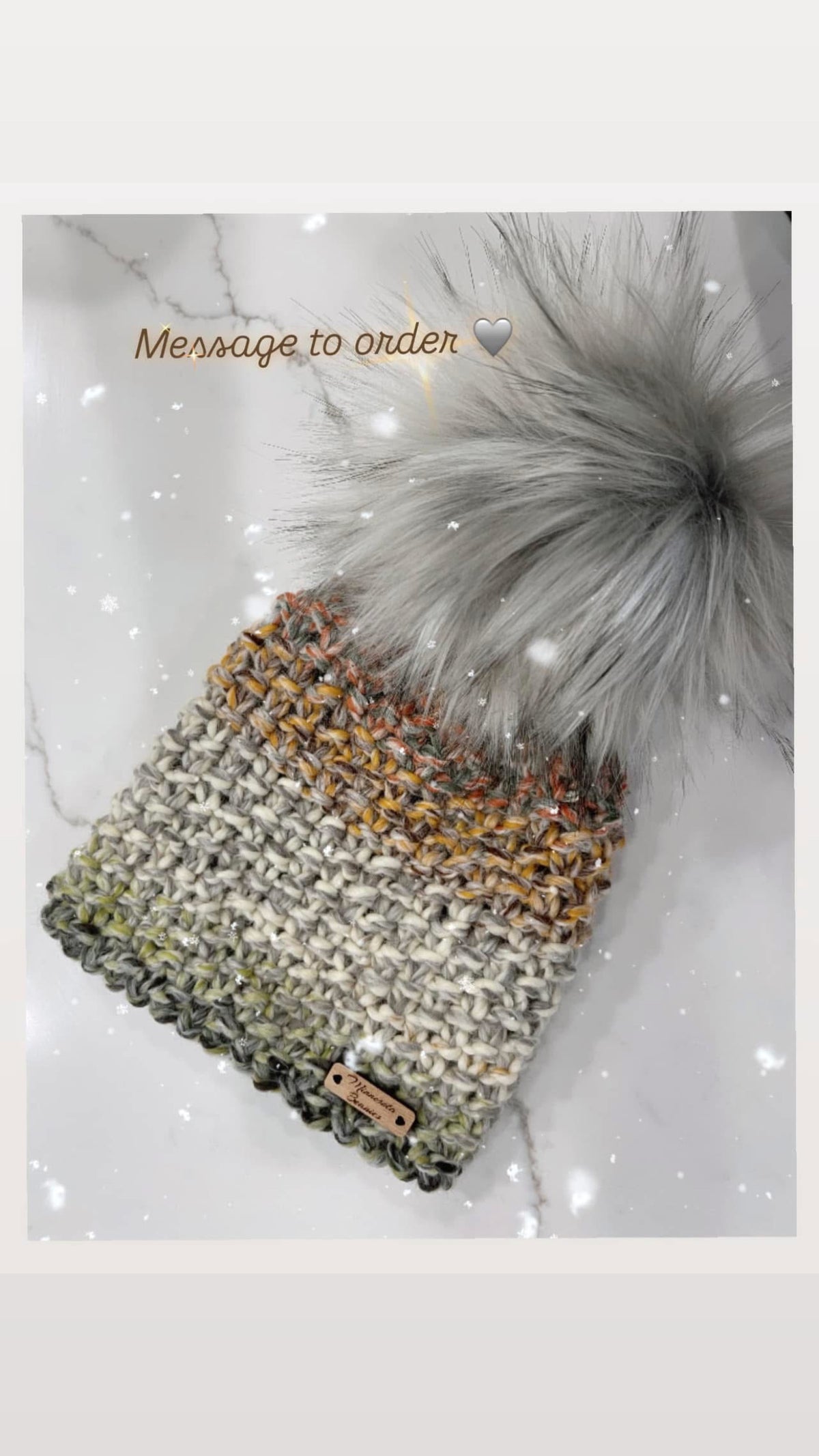 Autumn Haze handmade beanie by Minnesota Beanies